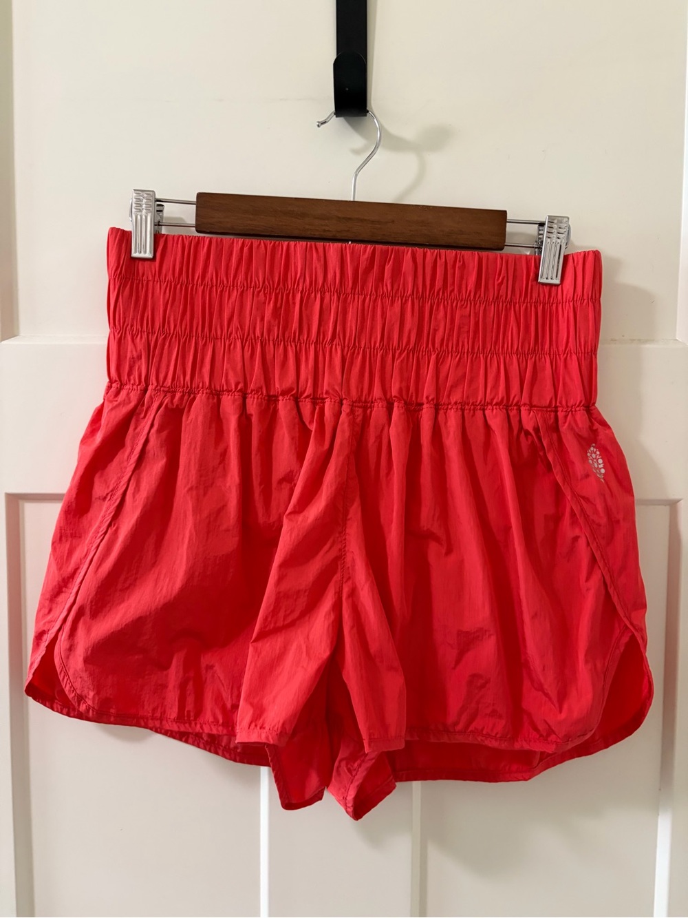 Free People Movement The Way Home Run Shorts Red, Size L